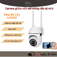 Camera Wifi Giám Sát Không Dây Camera Giám Sát 1080p 360 Độ Giám Sát An Ninh Ban Đêm Có Màu Âm Thanh Hai Chiều