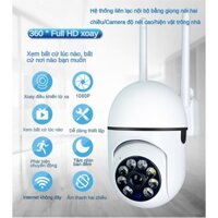 Camera Wifi Giám Sát Không Dây Camera Giám Sát 1080p,360 Độ Giám Sát,Giám Sát hồng ngoại rõ ràng hơn,8 đèn LED