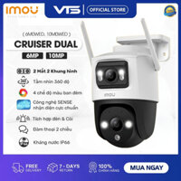 Camera Wifi IMOU 2 Mắt CRUISER DUAL S7XP 10MP, S7XP-10M0WED 10MP Ngoài Trời , S7XP-6M0WED 6MP, Full Color, Xoay 360 Độ