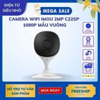 Camera Wifi Imou 2MP C22SP 1080P (mẫu VUÔNG, có loa, có đế nam châm) - Hàng chính hãng.
