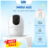 Camera Wifi IMOU A32EP 3MP 2K, quay 360 độ, đàm thoại 2 chiều, quay theo chuyển động, bảo hành 2 năm