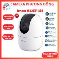 Camera wifi Imou A32EP Phân giải 3M, Hồng ngoại 10m, Đàm thoại 2 chiều, Phát hiện chuyển động, con người, và âm thanh bấ