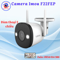 Camera wifi imou F22FEP, Camera không dây có màu ban đêm, chống nước, đàm thoại 2 chiều, bảo hành 24 tháng