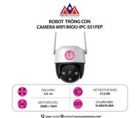Camera WiFi IMOU IPC-S51FEP - Quan sát 24/7, Hỗ trợ thẻ nhớ 256GB, Cảnh báo thông minh