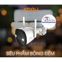 Camera Wifi IMOU ngoài trời 4MP F42FP có màu sắc ban đêm Kèm theo thẻ nhớ SD 64GB