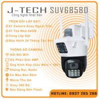 Camera Wifi J-Tech SUV6858D Tích Hợp 2 Camera Giá Rẻ
