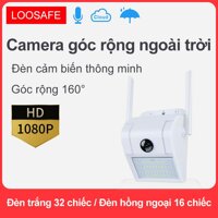 Camera Wifi không dây ngoài trời camera có ánh sáng đèn góc rông giám sát cảnh báo