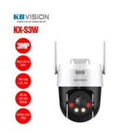 Camera wifi không dây ngoài trời IP Speed Dome 2.0MP KX-AF2016WPN-AL | KX-S3W KBVISION có màu ban đêm, đàm thoại 2 chiều