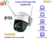 Camera Wifi không dây ngoài trời IMOU S22FP, S42FP có màu ban đêm, xoay 360 độ - Hàng chính hãng - S22FP 2M - Tặng Kèm Thẻ Nhớ 32G