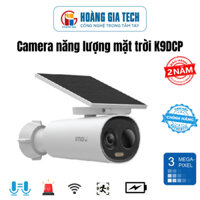 Camera wifi năng lượng mặt trời dùng pin IMOU K9DCP-3T0WE-V2 CELL 3C 3MP kèm tấm Solar - Chính hãng