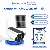 Camera wifi năng lượng mặt trời độ phân giải 1080P, camera phát hiện chuyển động 2 chiều (GD809)
