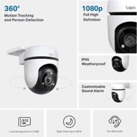 Camera WiFi Ngoài Trời 360 Độ 2MP TP-Link Tapo TC40