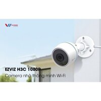 Camera WiFi ngoài trời EZVIZ H3C 2MP (Color Night Vision) - Có màu ban đêm 2023. Bảo hành chính hãng 24 Tháng