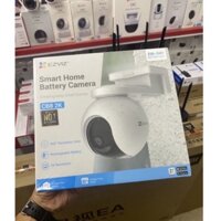 Camera WIFI Ngoài trời EZVIZ CB8 2K Đêm có màu, Chạy Pin Thời lượng 200 ngày + Tặng Tấm Pin Mặt Trời