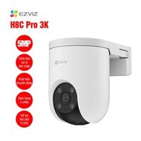 Camera wifi ngoài trời Ezviz có màu ban đêm, quay 360 độ, đàm thoại 2 chiều H8C Pro, 3M, 4M, 5M cảnh báo bằng còi và đèn