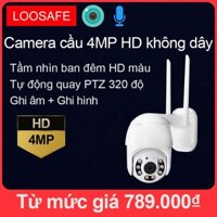 Camera Wifi ngoài trời Full HD 5MP chống nước, PTZ  camera có thể xoay 320 độ, Camera IP Giám Sát