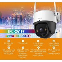 Camera WIFI ngoài trời IMOU IPC-S41FP 4MP, IPC-S21FP 2MP  xoay 360 độ - tích hợp mic thu âm - Tặng kèm thẻ nhớ tuỳ chọn