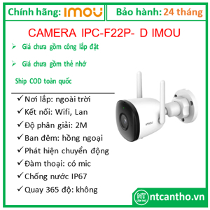 Camera Wifi ngoài trời IPC-F22P-D-IMOU