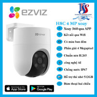 Camera wifi ngoai trời,camera Ezviz H8C 2K độ phân giải 4 megapixel, quay quét 355 độ, màu ban đêm, đàm thoại, AI  hàng chính hãng bảo hành 24 tháng