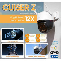 Camera Wifi quay quét zoom IPC-S7DP-5M0WEZ IMOU Cruiser Z 3K 5MP Zoom 12x siêu nét, xoay 360, AI