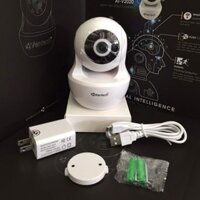 Camera wifi robot Vantech V1310 AI ( trí tuệ nhân tạo ) 720P, đàm thoại 2 chiều, báo động qua điện thoại, MicroSD, P2P