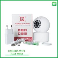 Camera Wifi Thông Minh ICat Mini: Giám Sát Từ Xa, Kết Nối Ứng Dụng Hunonic, Bảo Hành 12 Tháng