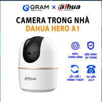 Camera WIFI trong nhà DAHUA HERO A1 Model H2AE 2MP - H4AE 4MP xoay 360, Đàm Thoại 2 chiều, còi hú báo động