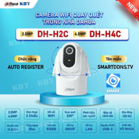 Camera WIFI trong nhà DAHUA HERO C1 Model H2c 2MP - H4C 4MP xoay 360, đàm thoại 2 chiều, còi hú báo động