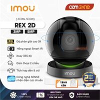 Camera Wifi Trong Nhà IMOU REX 2D/2E/3D - Siêu Nét, H.265, Đàm Thoại 2 Chiều, Báo Động Đèn Còi Hú, Quay Quét 360 độ