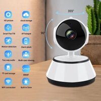 Camera wifi V380, quay 360 độ, bảo vệ gia đình bạn 24/7, Camera an ninh không dây, Siêu rẻ