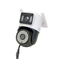 Camera Wifi Yoosee 2 Mắt Ngoài trời 5MP Ống Kính Đôi, Full Color, Xoay 360