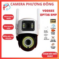 Camera Wifi Yoosee 2 Mắt Xem 2 Màn Hình Cùng Lúc Ngoài Trời - Hàng Nhập Khẩu - CAMERA KHÔNG THẺ