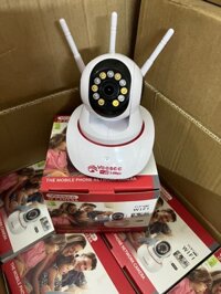 Camera wifi yoosee 3.0  2K siêu nét - camera ip yoosee 3 râu 3mp trong nhà - hàng nhập khẩu - CAMERA KHÔNG KÈM THẺ