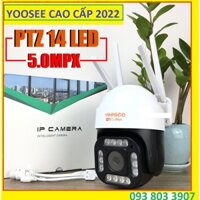 Camera wifi Yoosee 5.0 mpx camera ngoài trời 360 độ PTZ Full HD giám sát quay đêm có màu - MỚI 2022 - CAO CẤP