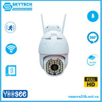 Camera Wifi Yoosee ngoài trời xoay 360 X3200 36LED