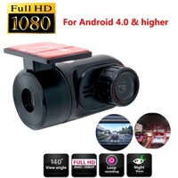 Camera Xe Hơi Tầm Nhìn Ban Đêm 1080P HD DVR Android 170° Camera DVR Góc Rộng