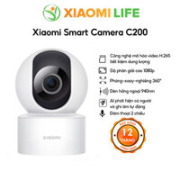 Camera Xiaomi MI Home Security C200 (BHR6766GL) | Khả năng xoay 360 độ | Độ phân giải Full HD 1080p - Bảo hành 12 tháng