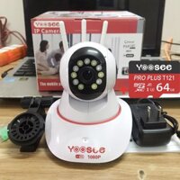 CAMERA XOAY 360 YOOSEE 3 RÂU HD TIẾNG VIỆT, KÈM THẺ NHỚ YOOSEE