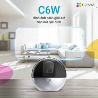 Camera Xoay IP WIFI 4M 2K EZVIZ C6W quay quét 360 độ - CAMERA C6W 4MP,CAMERA CHÂN ĐẾ