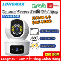 Camera Yoosee 2 Mắt Trong Nhà FH002 4.0 (GW-U19Z), Xoay 360 độ, Chất Lượng Hình Ảnh Full HD, Có Chế Độ Xem Màu Ban Đêm