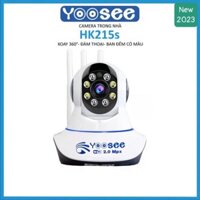 Camera YooSee 3 râu Wifi Xoay 360 Độ, FULL HD , Ban đêm có màu, Báo Động Chống Trộm