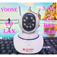 Camera YOOSEE 3.0 mpx  - xoay 360 độ - ban đêm có màu