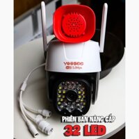 CAMERA YOOSEE 5.0MP LOA LƠN 32LED  SIÊU NÉT- XOAY 360, CAMERA GIÁM SAT BÁO ĐỌNG CHỐNG TRỘM