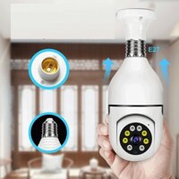 Camera Yoosee Bóng Đèn 8 LED  xoay 360 độ hình ảnh chất lượng rõ nét - Ban đêm có màu - báo động chống trộm