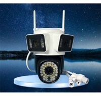 Camera Yoosee ip wifi A39L ( 48 LED ) 3 Mắt-3 Ống Kính Camera ip wifi yoosee tầm Nhìn xa 30 -50m