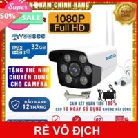 Camera Yoosee Ngoài Trời 2.0 - Chống bụi chống nước, Siêu nét góc rộng