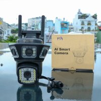 Camera Yoosee Wifi Ngoài Trời F54 Pro 4 Mắt Xem 3 Khung Hình Độc Lập-Nâng Cấp Led Nhìn Đêm Siêu Nét