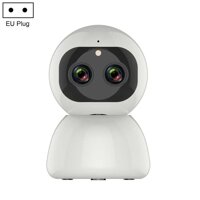 Camera YT48 HD không dây mạng trong nhà Camera ống nhòm, hỗ trợ phát hiện chuyển động & hồng ngoại nhìn ban đêm & thẻ nhớ Micro SD, đầu cắm EU