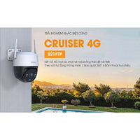 CameraIMOU CRUISER 4G 3M - K7FP dùng sim 4G, báo động chống trộm, có đèn ban đêm, còi hú, đàm thoại