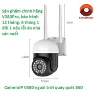 CameraIP V380Pro 1080HD quay quét 360 ngoài trời